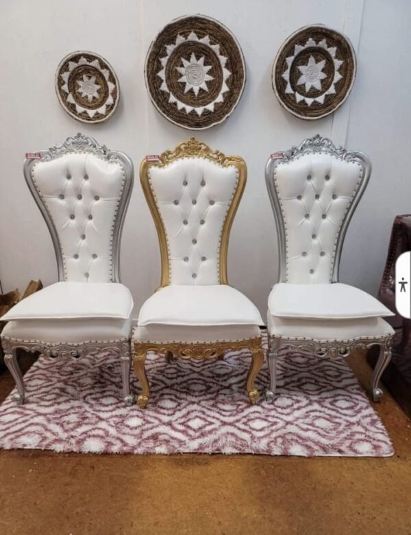 Event Chair Gold & Silver